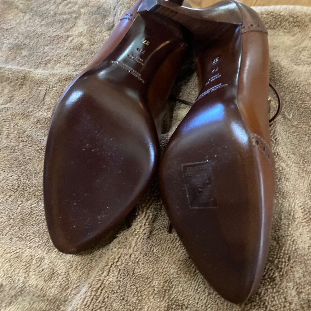 Ralph Lauren purple label Mary Jane pumps NIB - Picture 4 of 5
